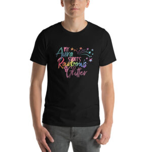 My Aura Shoots Rainbows Short-sleeve unisex t-shirt