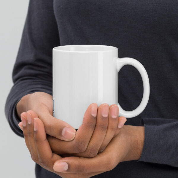 I Need to Stamp White glossy mug - Image 2