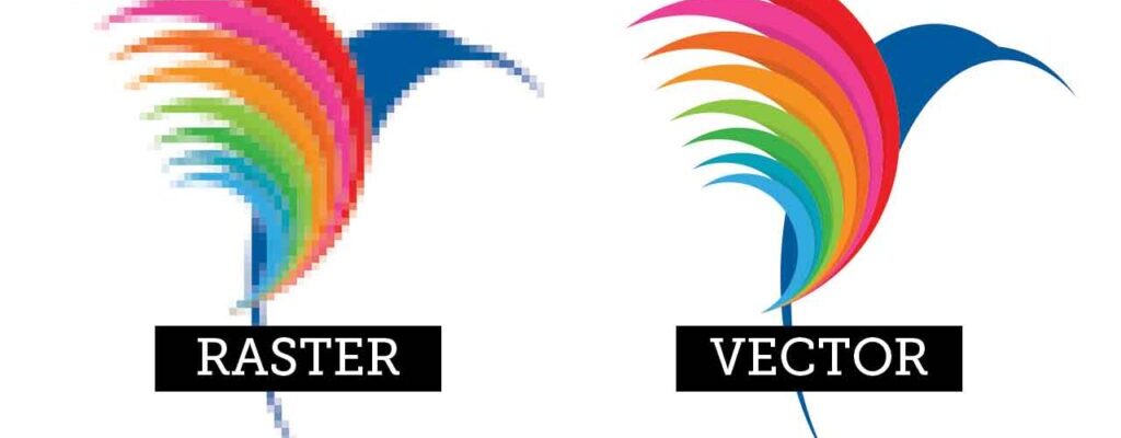 Raster vs Vector graphic