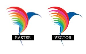 Raster vs Vector graphic